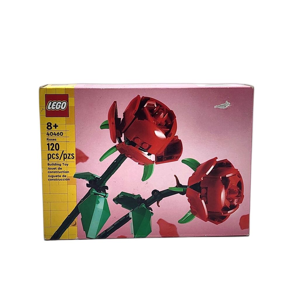 Lego Red Roses (40460) Building Kit 120 pcs NEW